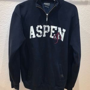 Aspen Colorado Navy Blue Quarter-Zip